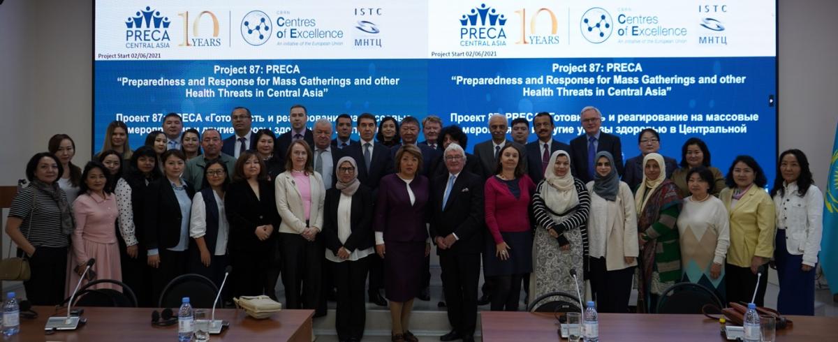 PRECA Regional Working Groups convened in Almaty for collaborative discussions on project accomplishments and the planning of upcoming major events