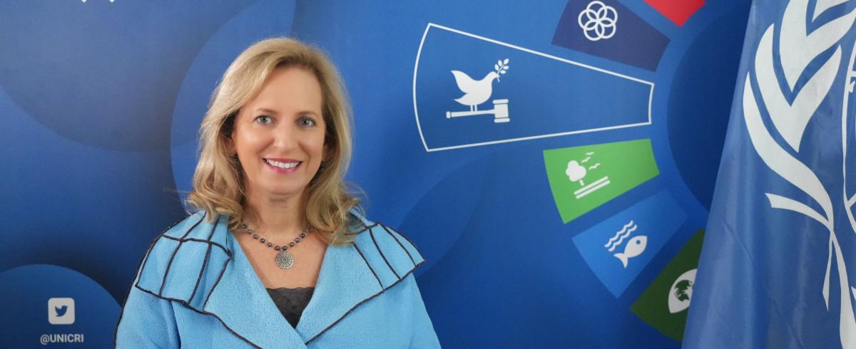 UNICRI Director Antonia Marie De Meo 