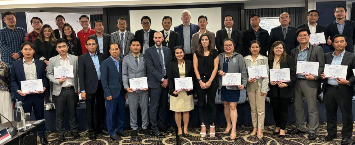 Participants to the regional event. 