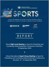 Global programme on security and major sporting events 